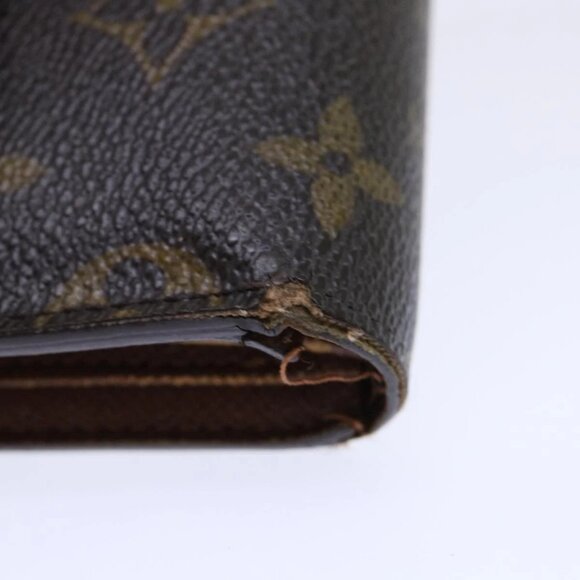 LOUIS VUITTON Monogram Porte Tresor Etui Papie Wallet - Picture 6 of 16